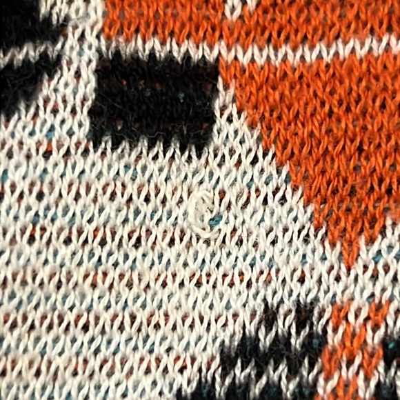 Geometric Southwestern Patterned Sweater Multicolor size XL Knit - Picture 9 of 9